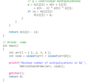 Matrix Chain Multiplication | Algorithms - Computer Science Engineering (CSE)