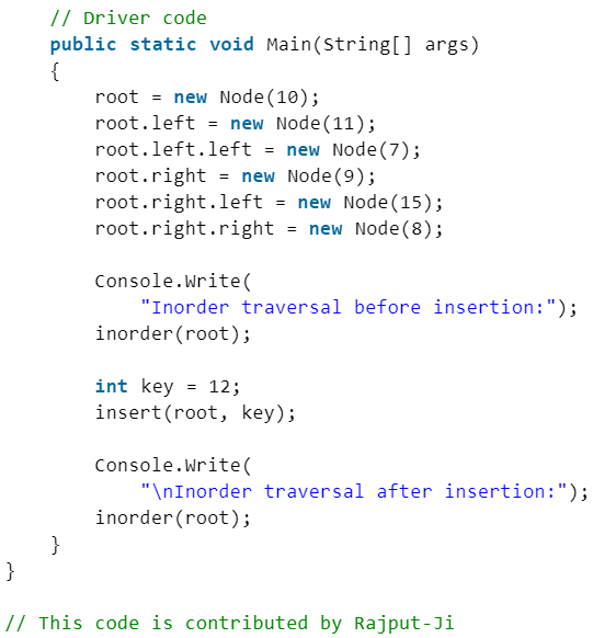 Insertion & Deletion in Binary Tree | Programming and Data Structures - Computer Science Engineering (CSE)