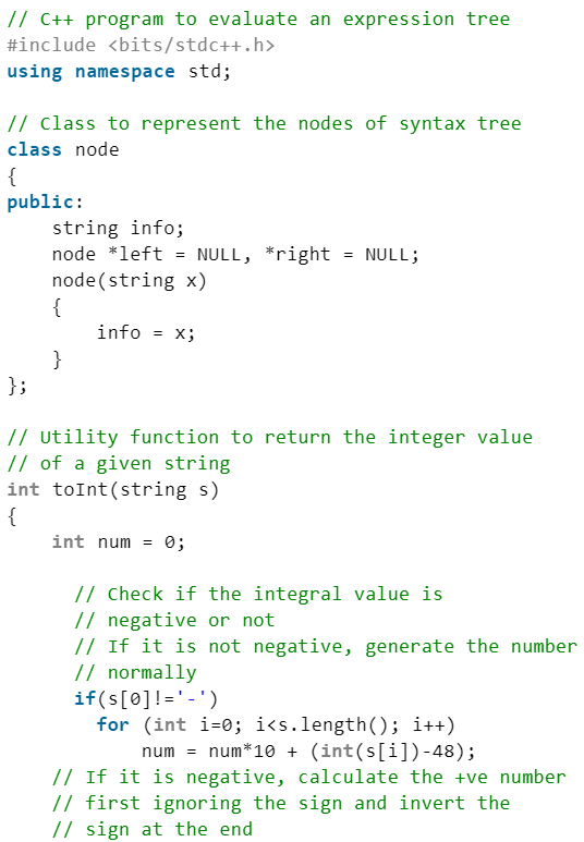 Expression Tree | Programming and Data Structures - Computer Science Engineering (CSE)