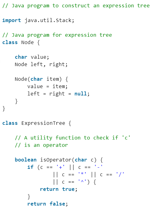 Expression Tree | Programming and Data Structures - Computer Science Engineering (CSE)