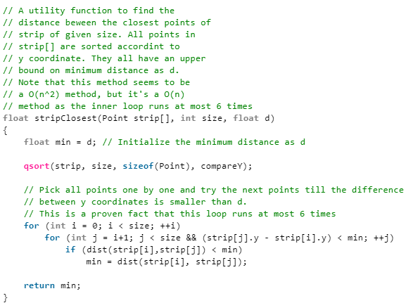 Closest Pair of Points | Algorithms - Computer Science Engineering (CSE)