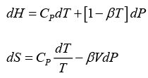 Relations for ΔH and ΔS for Liquids | Additional Documents & Tests for Civil Engineering (CE)