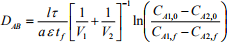 Measurement Of Liquid Phase Diffusion Coefficient | Mass Transfer - Chemical Engineering