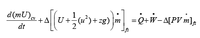 Application of the First Law to Open Systems | Thermodynamics - Mechanical Engineering