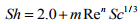 Correlation For Convective Mass Transfer Coefficient | Mass Transfer - Chemical Engineering