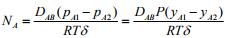 Equimolar Counter Diffusion Of A and B (NA =-NB) | Mass Transfer - Chemical Engineering
