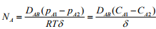 Equimolar Counter Diffusion Of A and B (NA =-NB) | Mass Transfer - Chemical Engineering