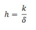 Relation to Fourier`s law