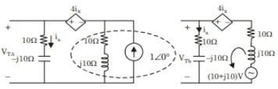 Previous Year Questions- Network Theorems - 1 | Network Theory (Electric Circuits) - Electrical Engineering (EE)