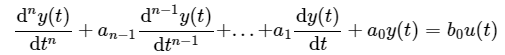 Transfer function having constant term in Numerator