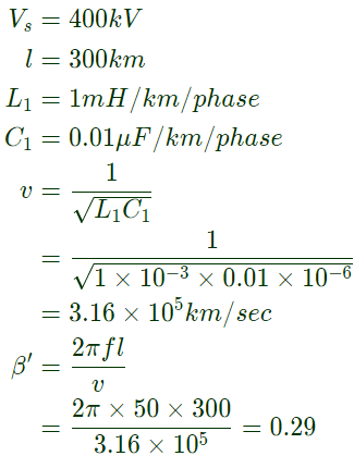 Previous Year Questions- Performance of Transmission Lines, Line Parameters and Corona - 1 | Power Systems - Electrical Engineering (EE)