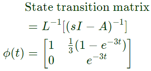 Previous Year Questions- State Variable Analysis - 2 | Control Systems - Electrical Engineering (EE)