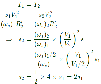 Previous Year Questions- Three Phase Induction Machines - 3 | Electrical Machines - Electrical Engineering (EE)