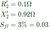 Previous Year Questions- Three Phase Induction Machines - 2 | Electrical Machines - Electrical Engineering (EE)