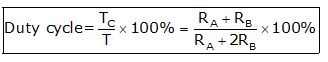 Implementation of Astable Multivibrator using 555 Timer