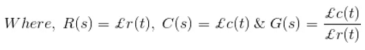 Detailed Notes: Transfer Function | Control Systems - Electrical Engineering (EE)