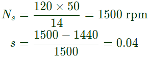 Previous Year Questions- Three Phase Induction Machines - 2 | Electrical Machines - Electrical Engineering (EE)