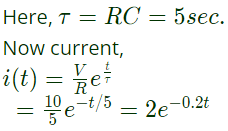 Previous Year Questions- Transients and Steady State Response - 1 | Network Theory (Electric Circuits) - Electrical Engineering (EE)
