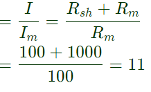 Previous Year Questions- Galvanometers, Voltmeters and Ammeters
