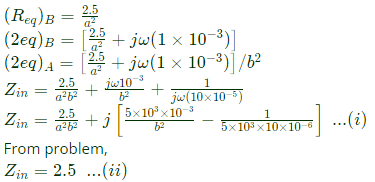 Previous Year Questions- Magnetically Coupled Circuits, Network Topology and Filters | Network Theory (Electric Circuits) - Electrical Engineering (EE)