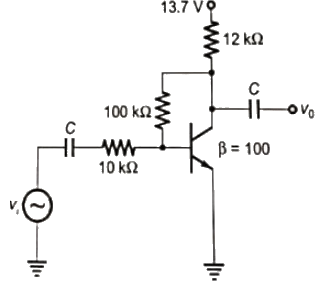 Previous Year Questions- BJT, FET and their Biasing Circuits - 1 | Analog and Digital Electronics - Electrical Engineering (EE)