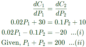 Previous Year Questions- Economic Power Generation and Load Dispatch | Power Systems - Electrical Engineering (EE)