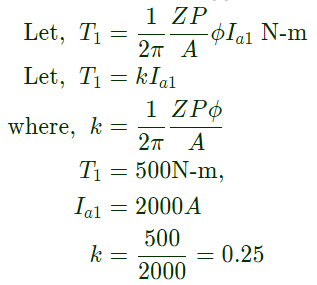 Previous Year Questions- DC Machines - 1 | Electrical Machines - Electrical Engineering (EE)