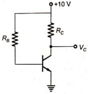 Previous Year Questions- BJT, FET and their Biasing Circuits - 1 | Analog and Digital Electronics - Electrical Engineering (EE)