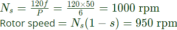 Previous Year Questions- Three Phase Induction Machines - 2 | Electrical Machines - Electrical Engineering (EE)