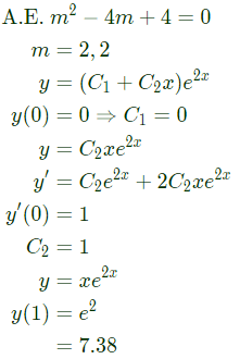 Previous Year Questions- Differential Equations | Engineering Mathematics for Electrical Engineering - Electrical Engineering (EE)
