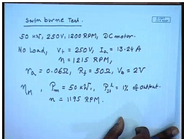 Testing Of DC Shunt Motors | Electrical Machines - Electrical Engineering (EE)