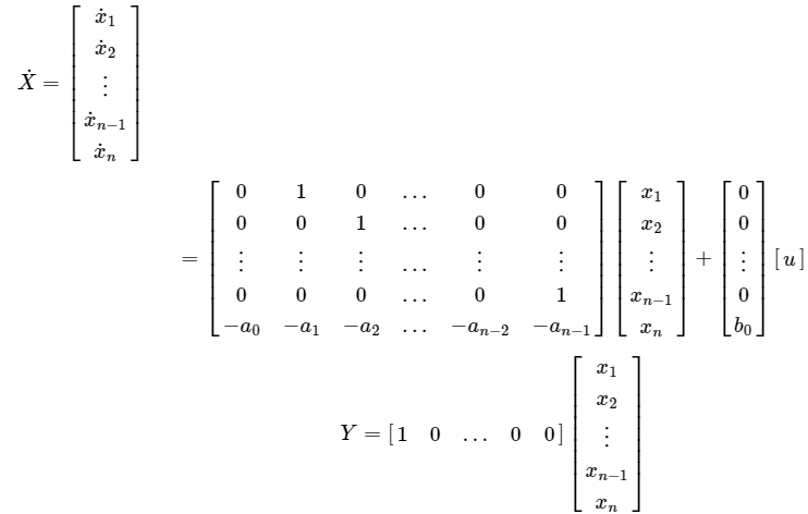 Transfer function having constant term in Numerator