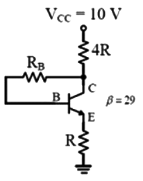 Previous Year Questions- BJT, FET and their Biasing Circuits - 1 | Analog and Digital Electronics - Electrical Engineering (EE)