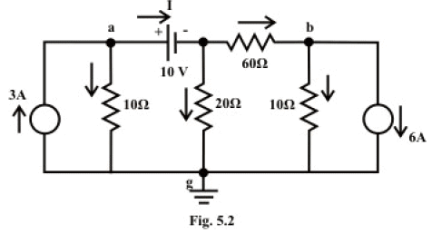 Node Voltage Analysis of Resistive Circuit in the Context of DC Voltages & Currents | Basic Electrical Technology - Electrical Engineering (EE)