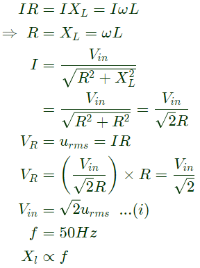 Previous Year Questions- Steady state AC Analysis | Network Theory (Electric Circuits) - Electrical Engineering (EE)