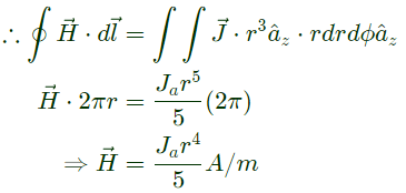 Previous Year Questions- Magnetostatic Fields | Electromagnetic Fields Theory (EMFT) - Electrical Engineering (EE)