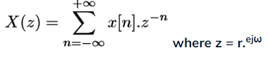 Study Notes For Z-Transform | Signals and Systems - Electrical Engineering (EE)