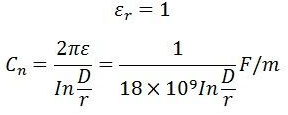 Capacitance of Transmission Lines | GATE Notes & Videos for Electrical Engineering - Electrical Engineering (EE)