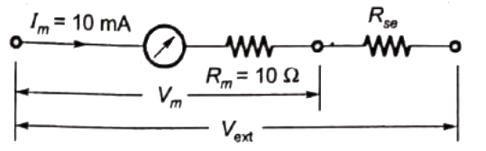 Previous Year Questions- Galvanometers, Voltmeters and Ammeters