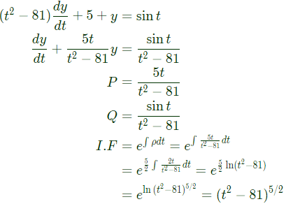 Previous Year Questions- Differential Equations | Engineering Mathematics for Electrical Engineering - Electrical Engineering (EE)