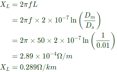 Previous Year Questions- Performance of Transmission Lines, Line Parameters and Corona - 1 | Power Systems - Electrical Engineering (EE)
