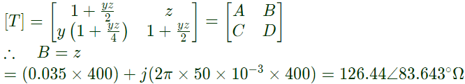 Previous Year Questions- Performance of Transmission Lines, Line Parameters and Corona - 1 | Power Systems - Electrical Engineering (EE)