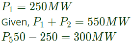 Previous Year Questions- Economic Power Generation and Load Dispatch | Power Systems - Electrical Engineering (EE)