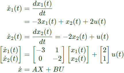 Previous Year Questions- State Variable Analysis - 2 | Control Systems - Electrical Engineering (EE)