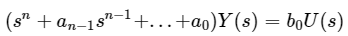 Transfer function having constant term in Numerator