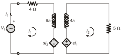 Previous Year Questions- Magnetically Coupled Circuits, Network Topology and Filters | Network Theory (Electric Circuits) - Electrical Engineering (EE)