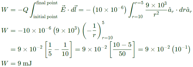 Previous Year Questions- Electrostatic Fields - 1 | Electromagnetic Fields Theory (EMFT) - Electrical Engineering (EE)
