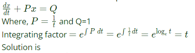 Previous Year Questions- Differential Equations | Engineering Mathematics for Electrical Engineering - Electrical Engineering (EE)