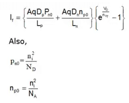 Biasing of a Diode