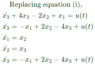 Previous Year Questions- State Variable Analysis - 2 | Control Systems - Electrical Engineering (EE)
